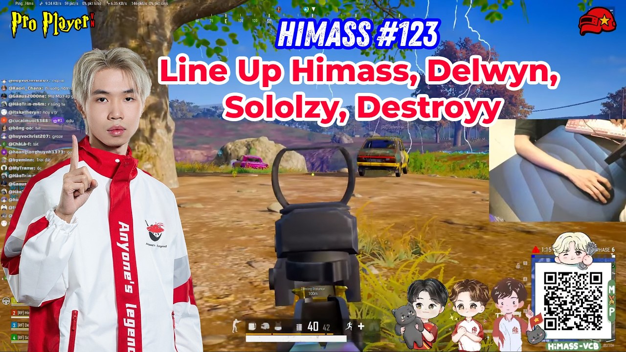 PUBG PC I AL_Himass #123 I Line Up Himass, Delwyn, Sololzy, Destroyy
