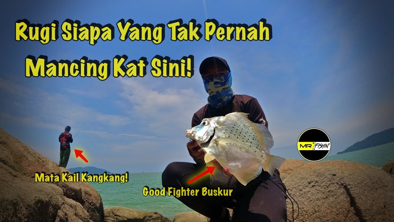 #V53 Menebing Di Teluk Senangin⎮Rugi Siapa Tak Mancing Dekat SIni! #mrfishin #teluksenangin