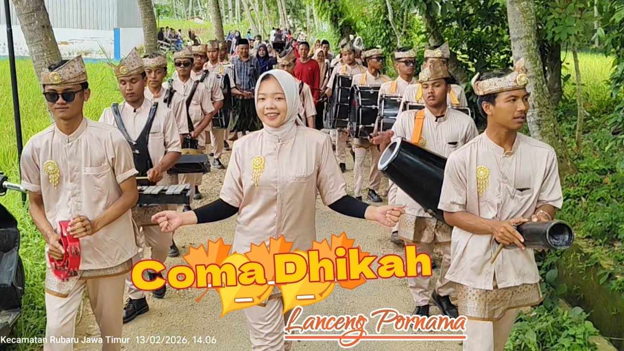 COMA DHIKAH ‼️ LANCENG PORNAMALive Haflah MD MATHOLIUL ANWAR Barat Sawah 13 Februari 2026