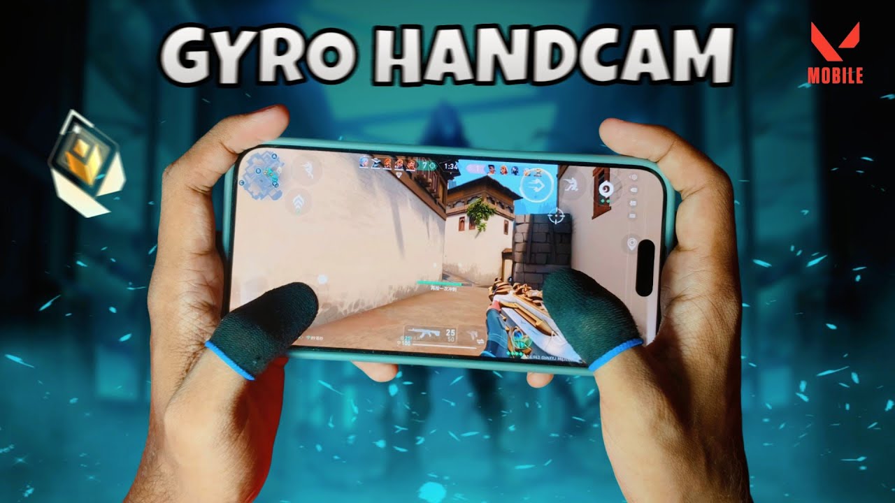 Valorant MOBILE Handcam🔥 4fingers + GYRO Radiant | Aim Assist Off