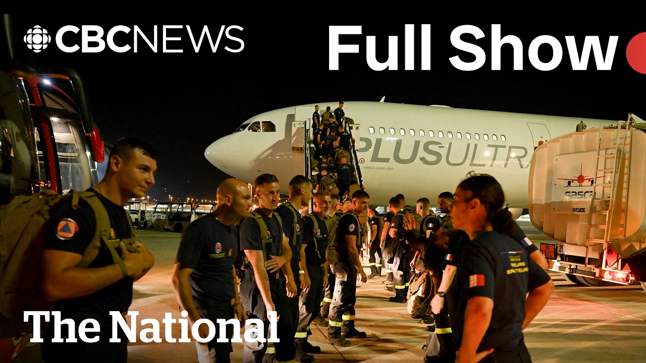 CBC News: The National | Frantic search for survivors in Venezuela