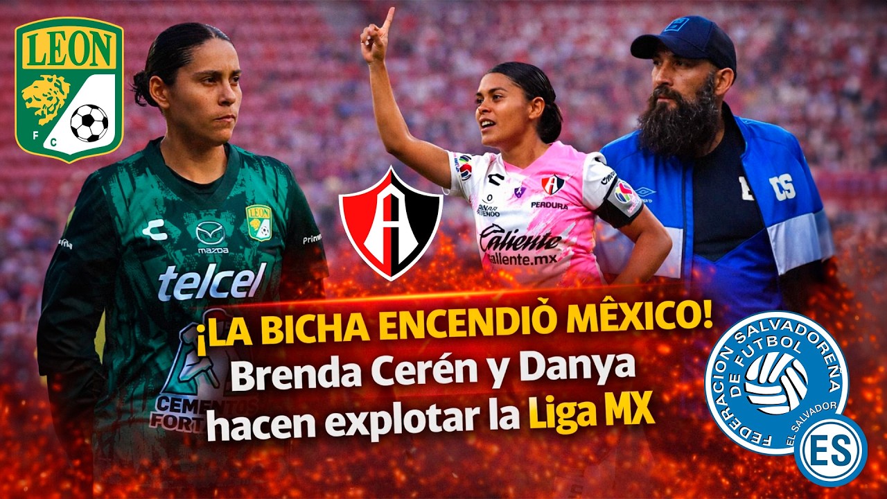 ¡GOLAZO HISTÓRICO! Brenda Cerén marca a los 42 segundos | Cerén y Danya hacen explotar la Liga MX