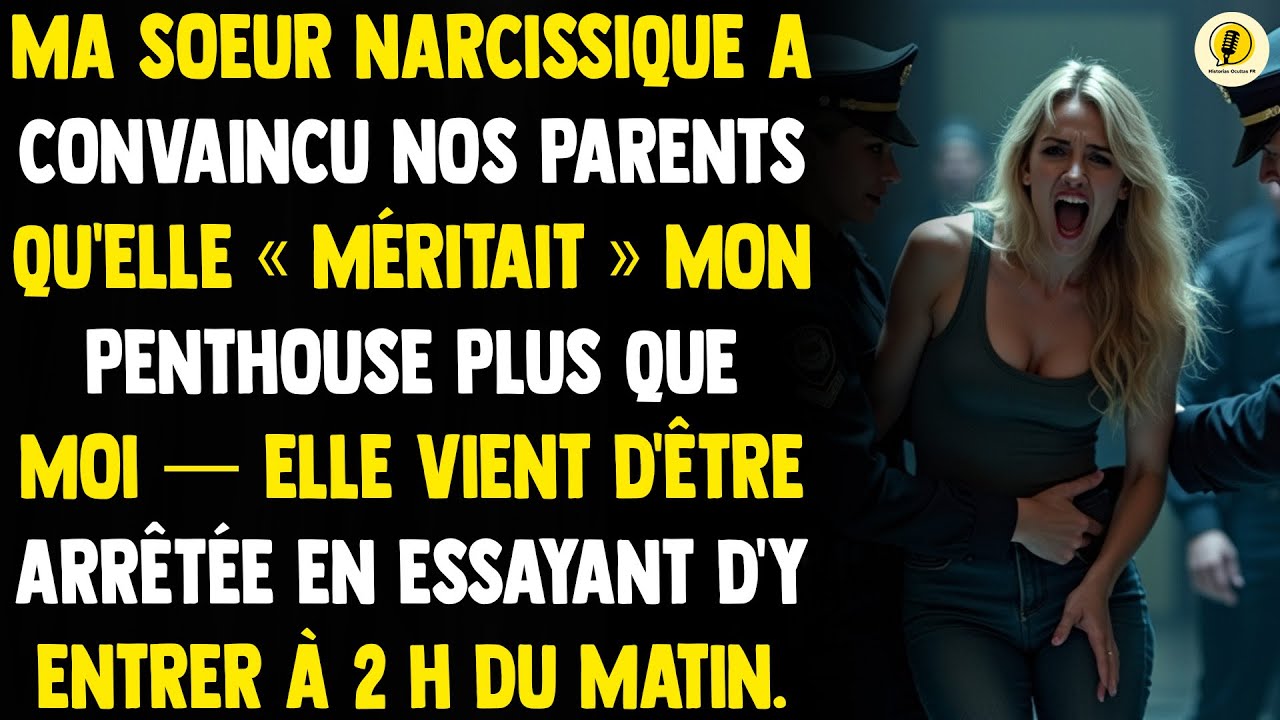 Ma sœur narcissique a convaincu nos parents qu'elle « méritait » mon penthouse plus que moi...