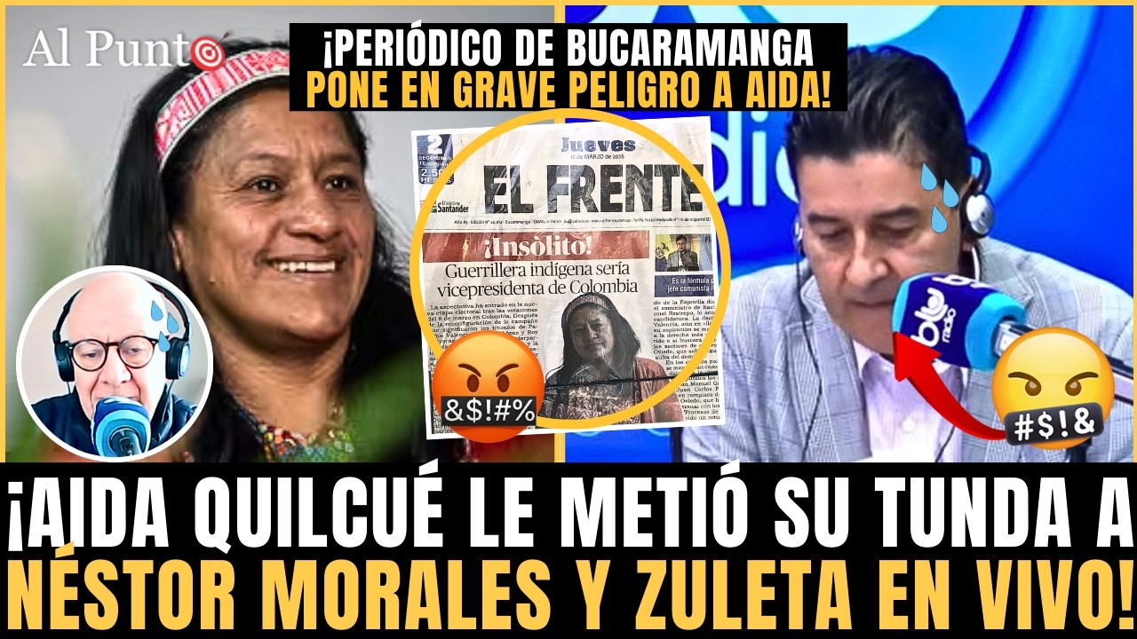 ¡Aida Quilcué dejó con las GANAS de PELEA a Blu! Los PARÓ EN VIVO ¡La COMPARARON con Francia! SUFREN