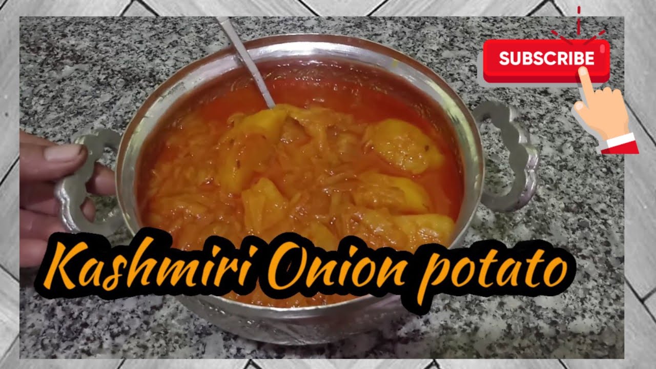Kashmiri onion potato recipe || aloo pyaz ki sabzi || lunch recipe || 