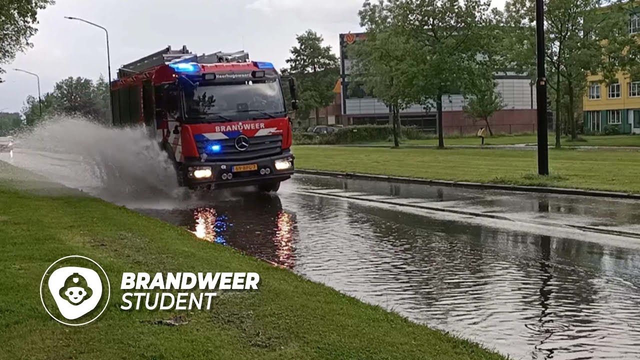 BLIKSEM SLAAT IN IN EEN WONING EN WATEROVERLAST!