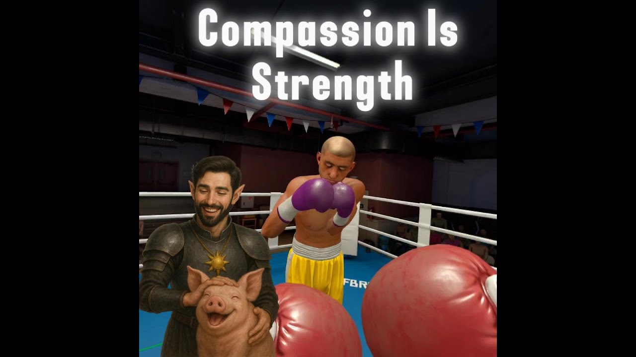 Veganism, Masculinity & Healing: A Voice for the Voiceless#thrillofthefight2 #acim #veganism