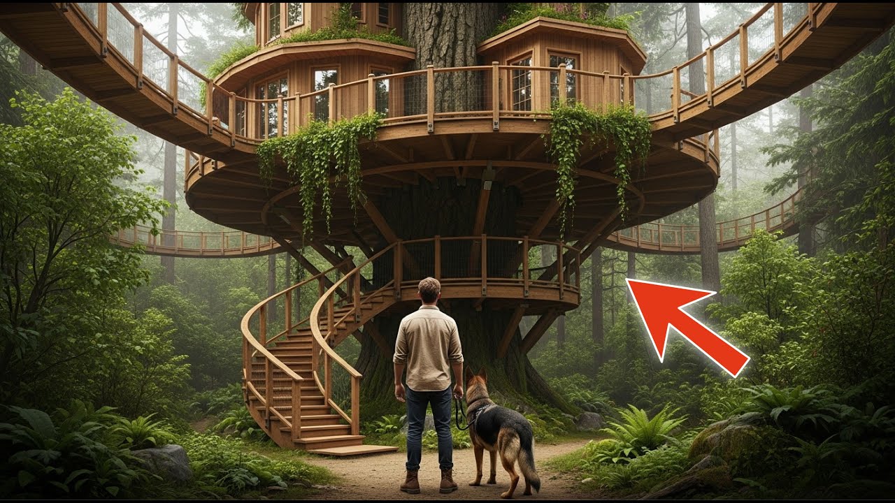 Grandma’s Old Tree House Became a Refuge for a Veteran, His Dog… and a $220 MILLION Secret