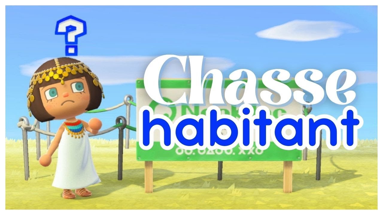 💁 CHASSE à l'habitant et CREATION de la vallée des ROIS EGYPTIENS ! | Animal Crossing New Horizons