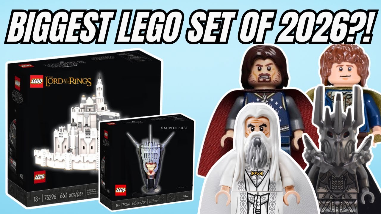 Это ОГРОМНО!.. Утекла информация о новом масштабном наборе LEGO &laquo;Властелин колец&raquo;, который выйдет...