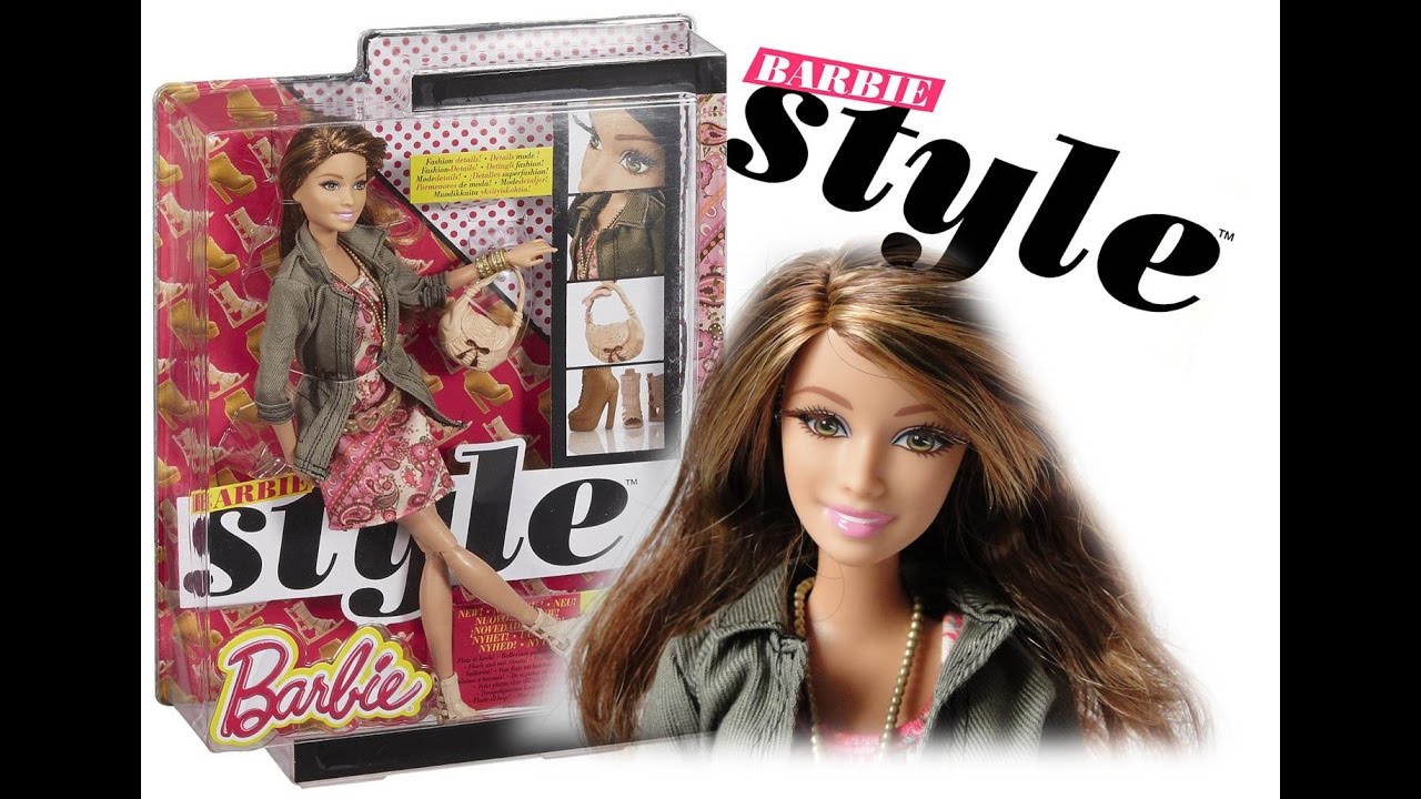 Кукла Тереза Барби Стайл. НАСТОЯЩИЕ РЕСНИЦЫ. Обзор. Teresa Barbie Style