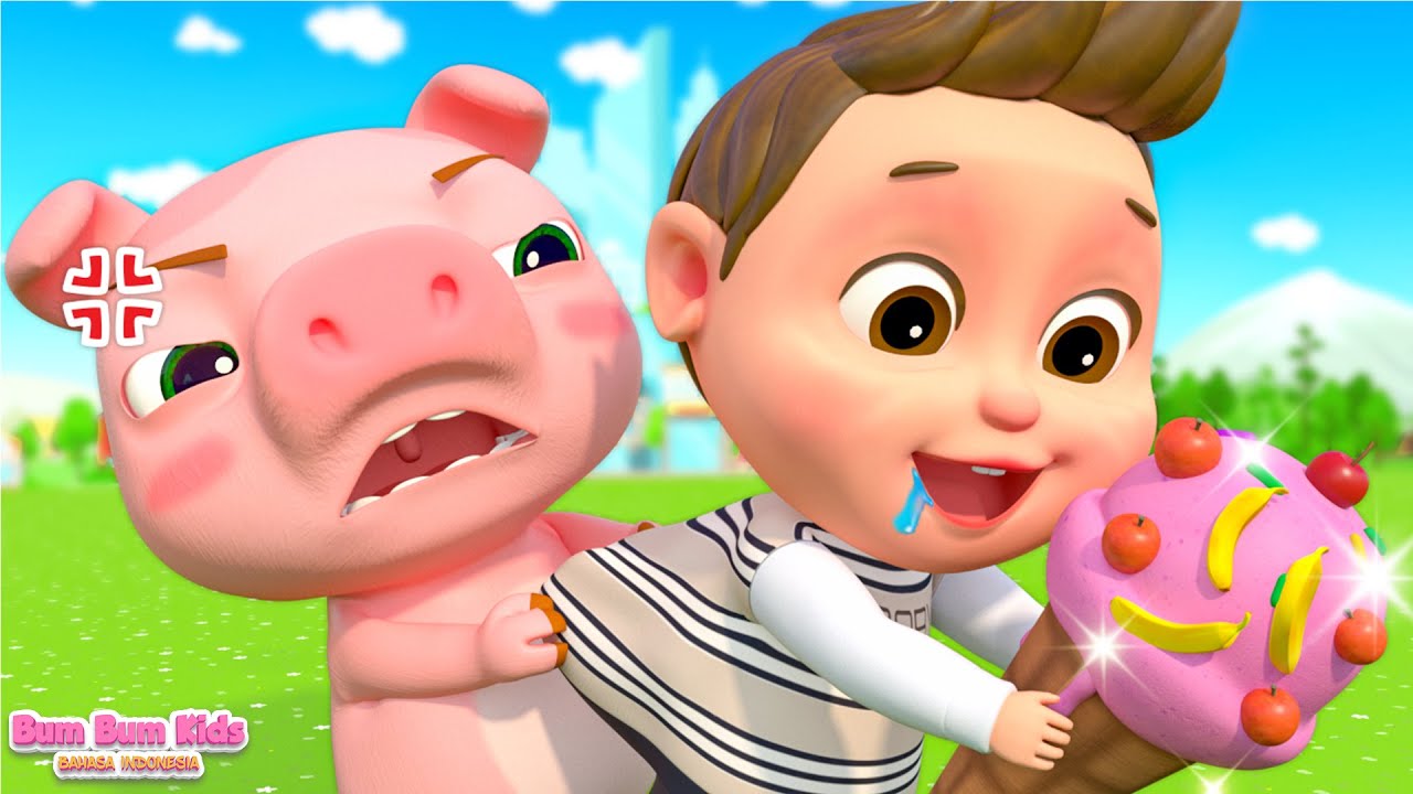 Lagu Pria Muffin | Lagu Anak Anak - Bum Bum Kids Bahasa Indonesia