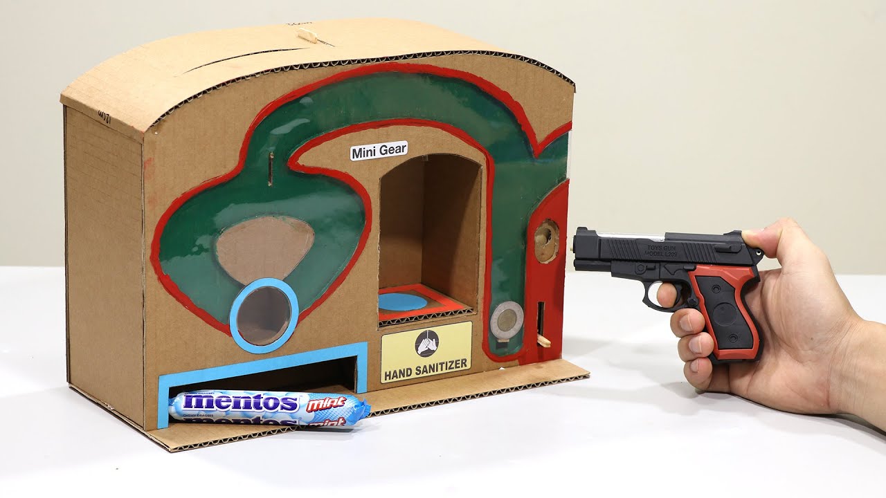 Build Mentos Vending Machine with Coin