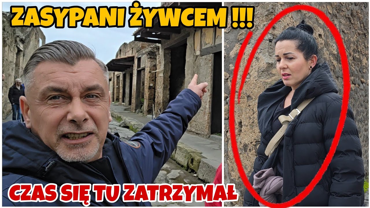 To miejsce zostało ZASYPANE ŻYWCEM! 😳 Zwiedzamy Pompeje