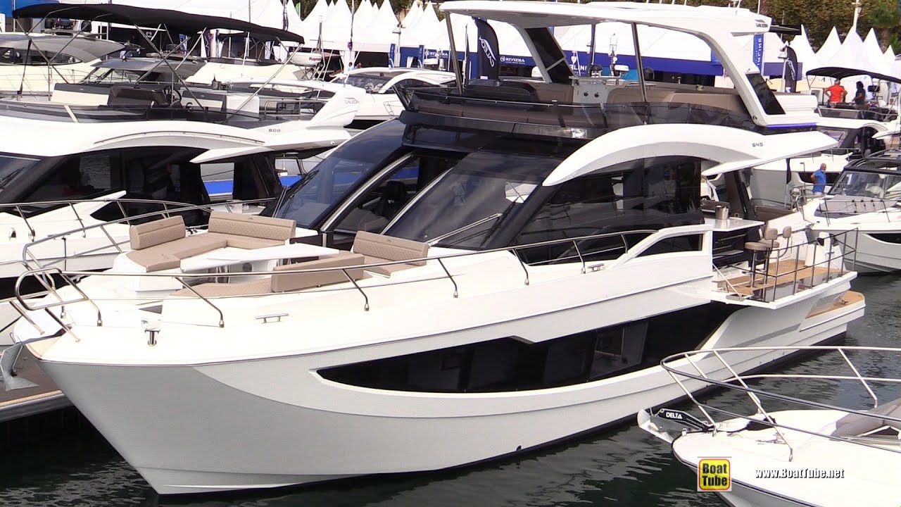2022 Galeon 640 Fly Luxury Yacht - Walkaround Tour - 2021 Cannes Yachting Festival