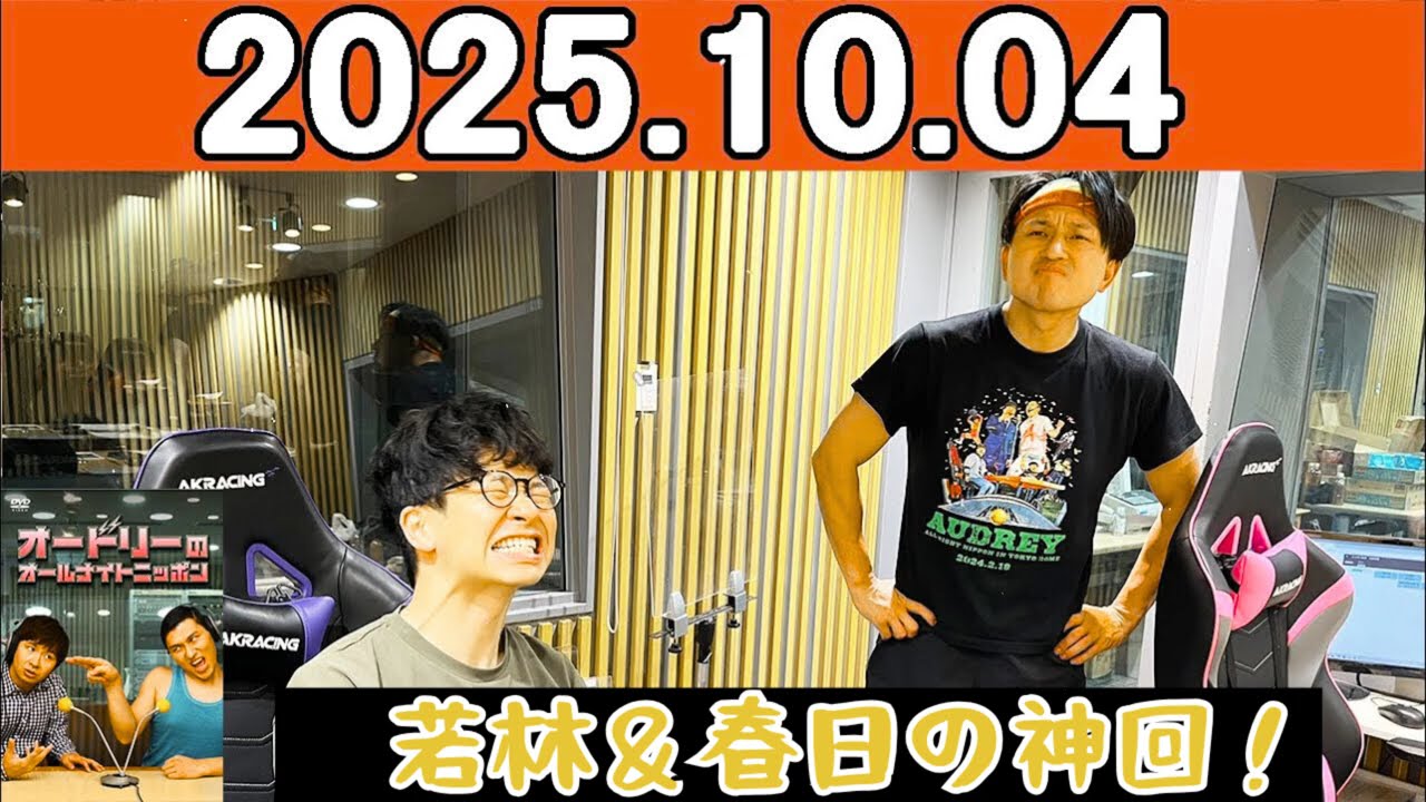 【爆笑神回】オードリーのオールナイトニッポン #19｜若林＆春日の深夜トーク-伝説の神回必聴 #オードリーANN #オールナイトニッポン #ANN #若林正恭 #春日俊彰 #爆笑 #深夜ラジオ