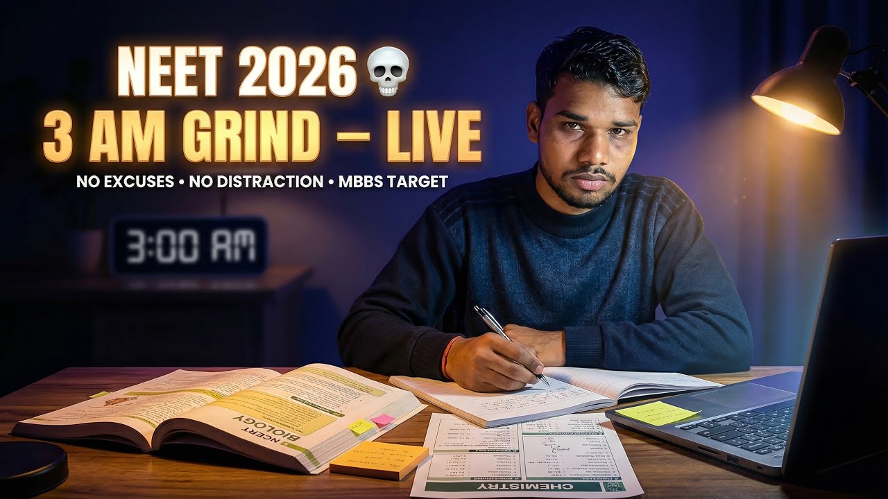 Future MBBS Doctor Routine 👨‍⚕️ NEET 2026 LIVE