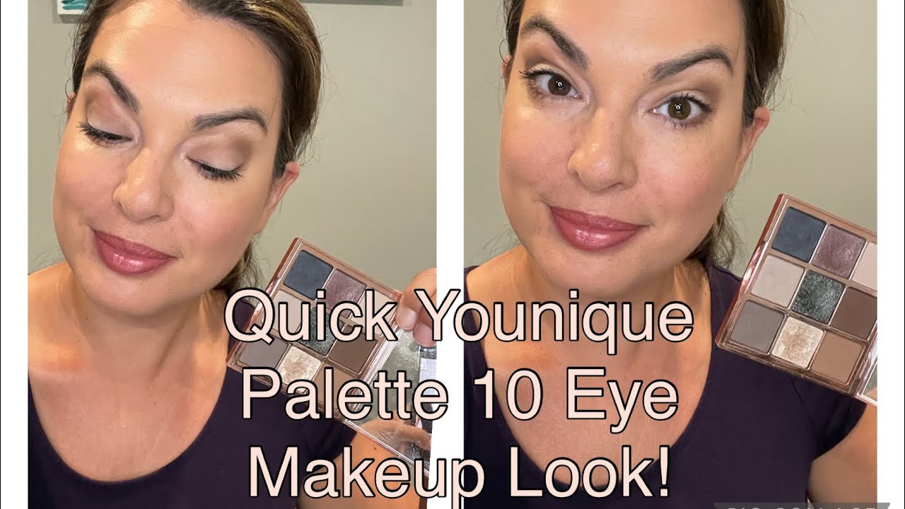 Quick Younique Palette 10 Eye Makeup Look!