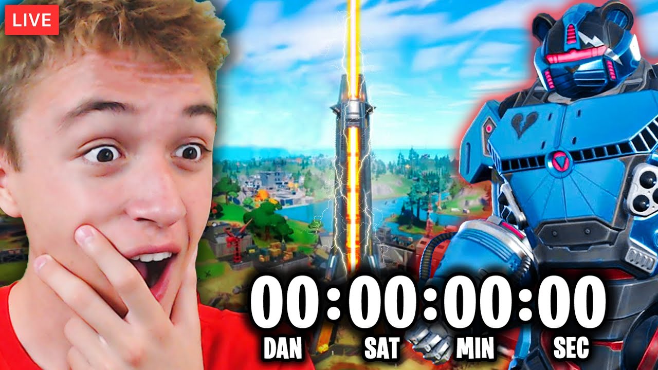 🔴Lajv EVENT SADA! ROBOT Se Vraća + Nova SEZONA u Fortnite!🔴