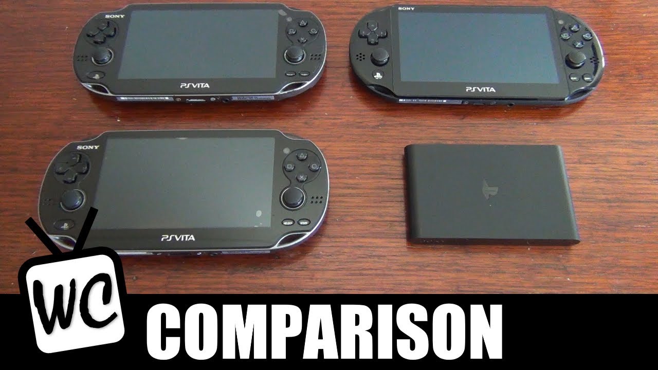 Сравнение PlayStation Vita — какую модель выбрать? (1000 против 3G против 2000 против TV)