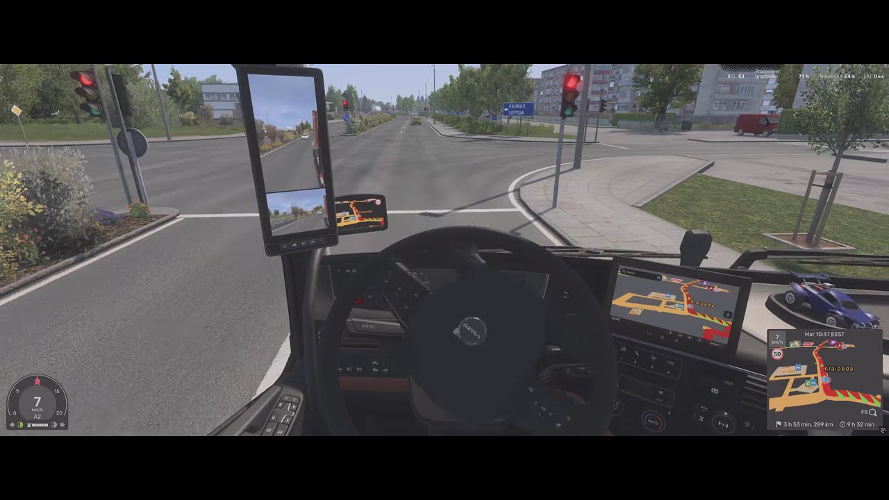 Euro Truck Simulator 2 livraison en volvo fh 5