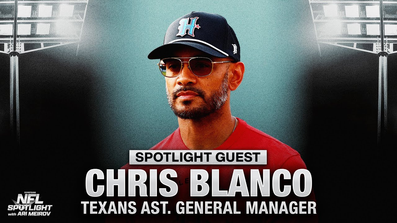 Texans Ast. GM Chris Blanco On Building A Strong NFL Roster & Why A Diverse Skill Set Matters