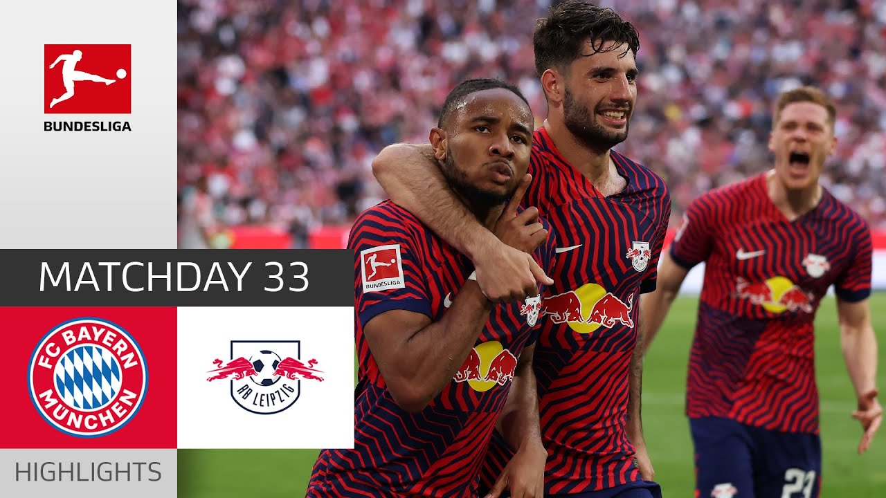 UNBELIEVABLE!!! RB Tears Bayern Down! | Bayern - Leipzig 1-3 | Highlights | MD 33 &ndash; Bundesliga 22/23