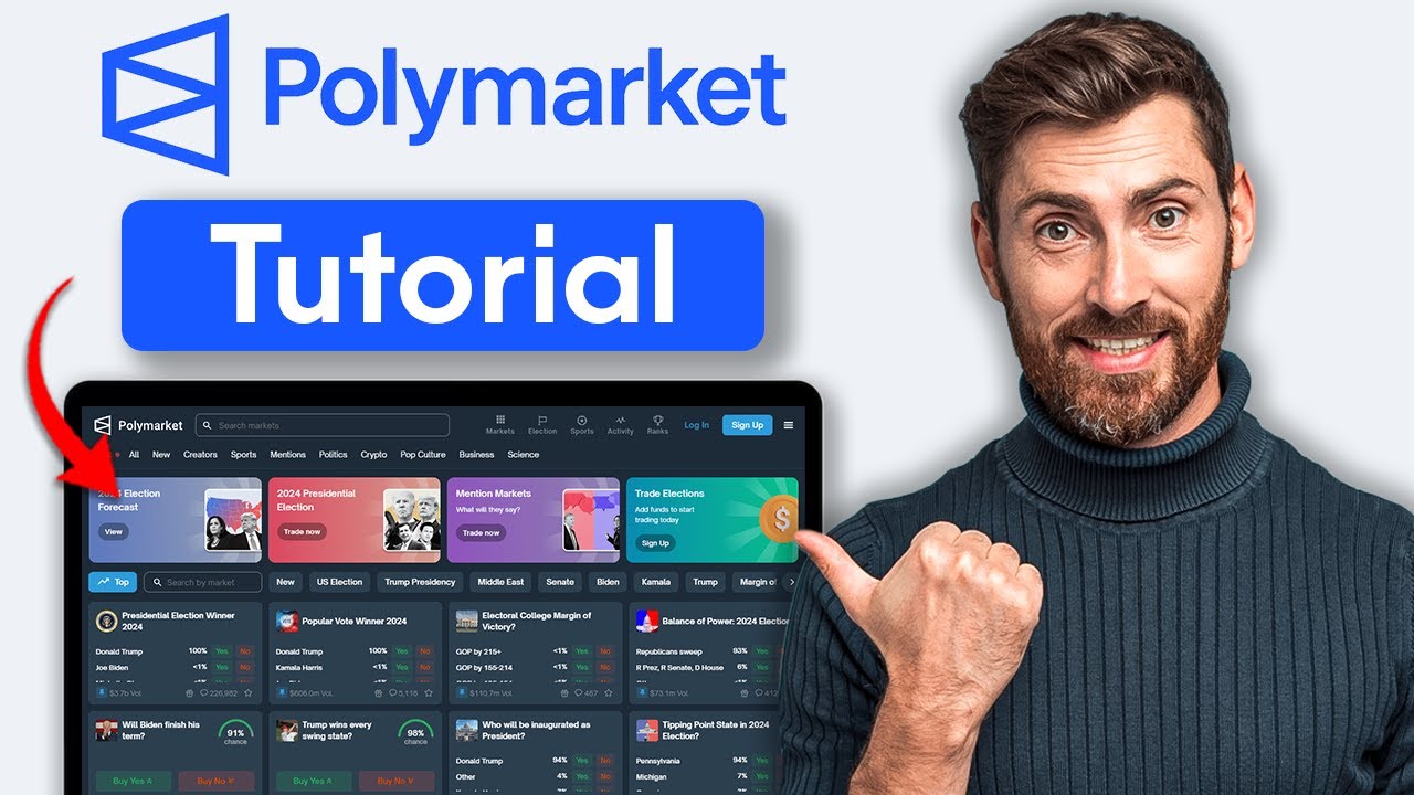 Polymarket Tutorial (2026) &ndash; How to Use Polymarket for Prediction Markets