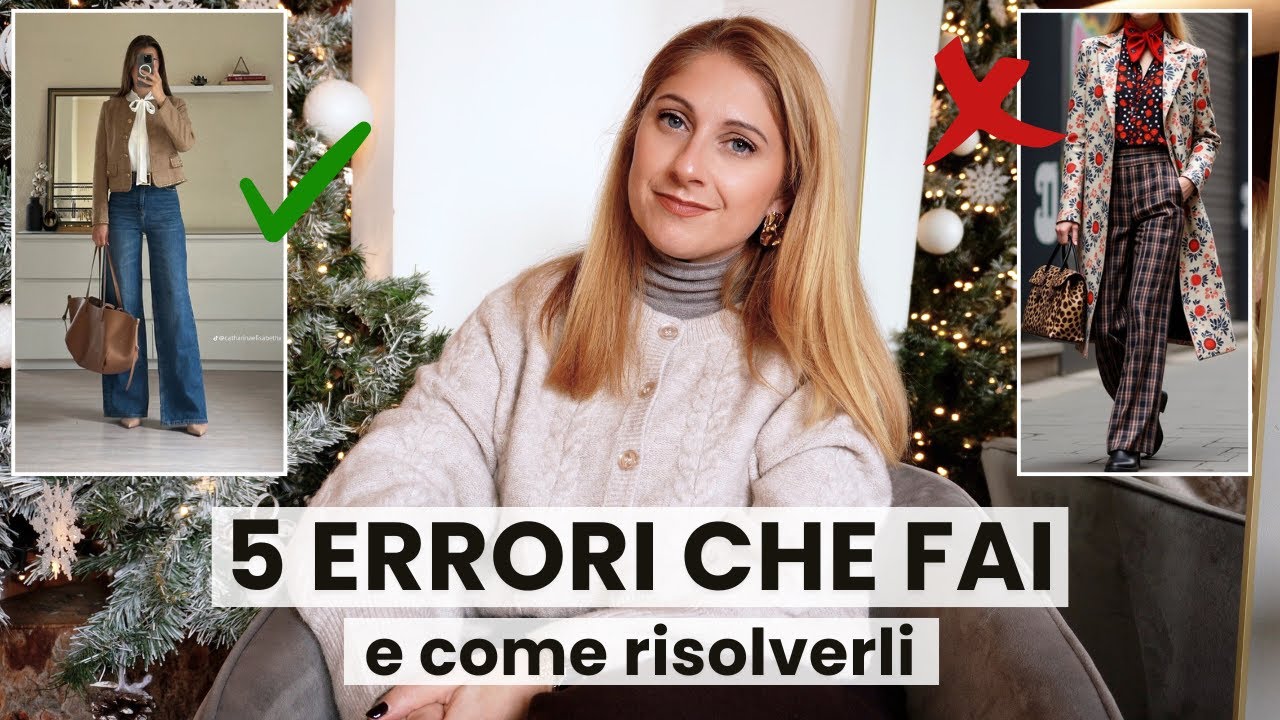Armadio pieno e niente da mettere? 5 errori che commetti!