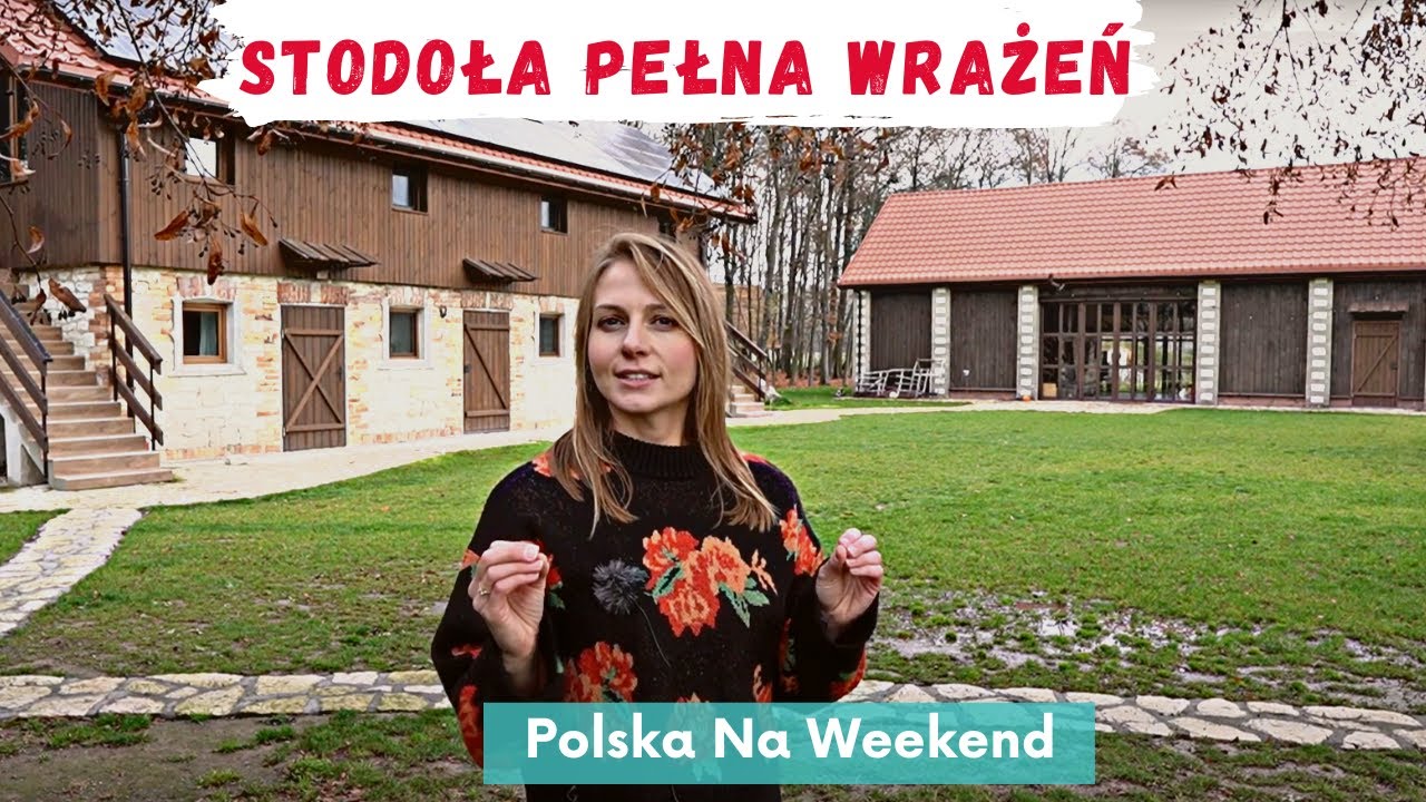 Spanie w Szałasach na 🌳 drzewach. Stodoła z Tyrolką 🎲 Nałęczów, Agroturystyka. Polska na Weekend.