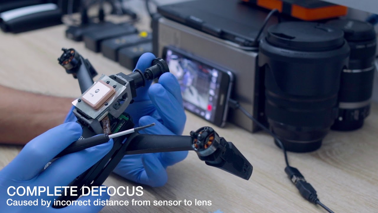 BEBOP 2 - Camera Focus | Sensor Noise | Fix Explanation - Part 3
