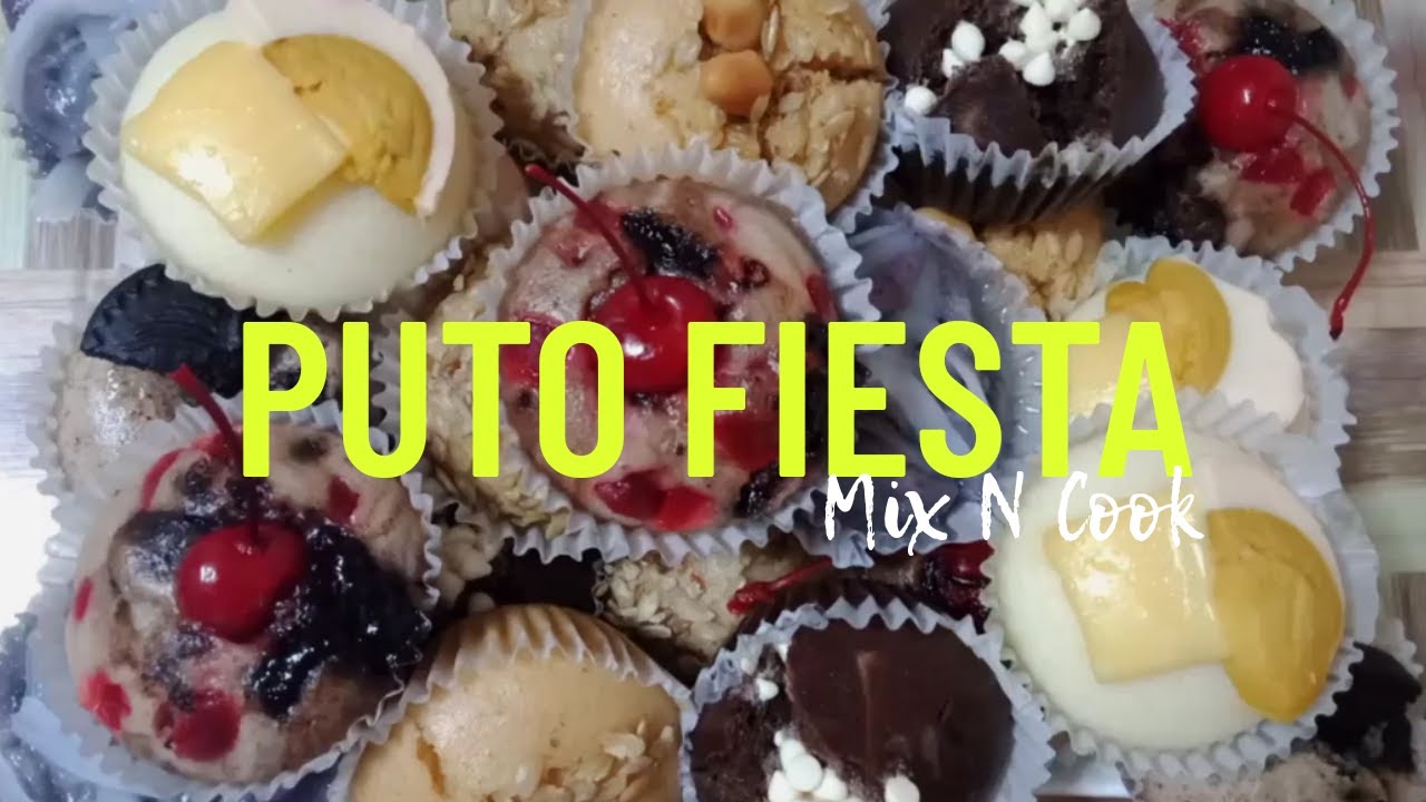 Iba't ibang flavor ng Putong Pinoy | PutoFiesta | Mix N Cook