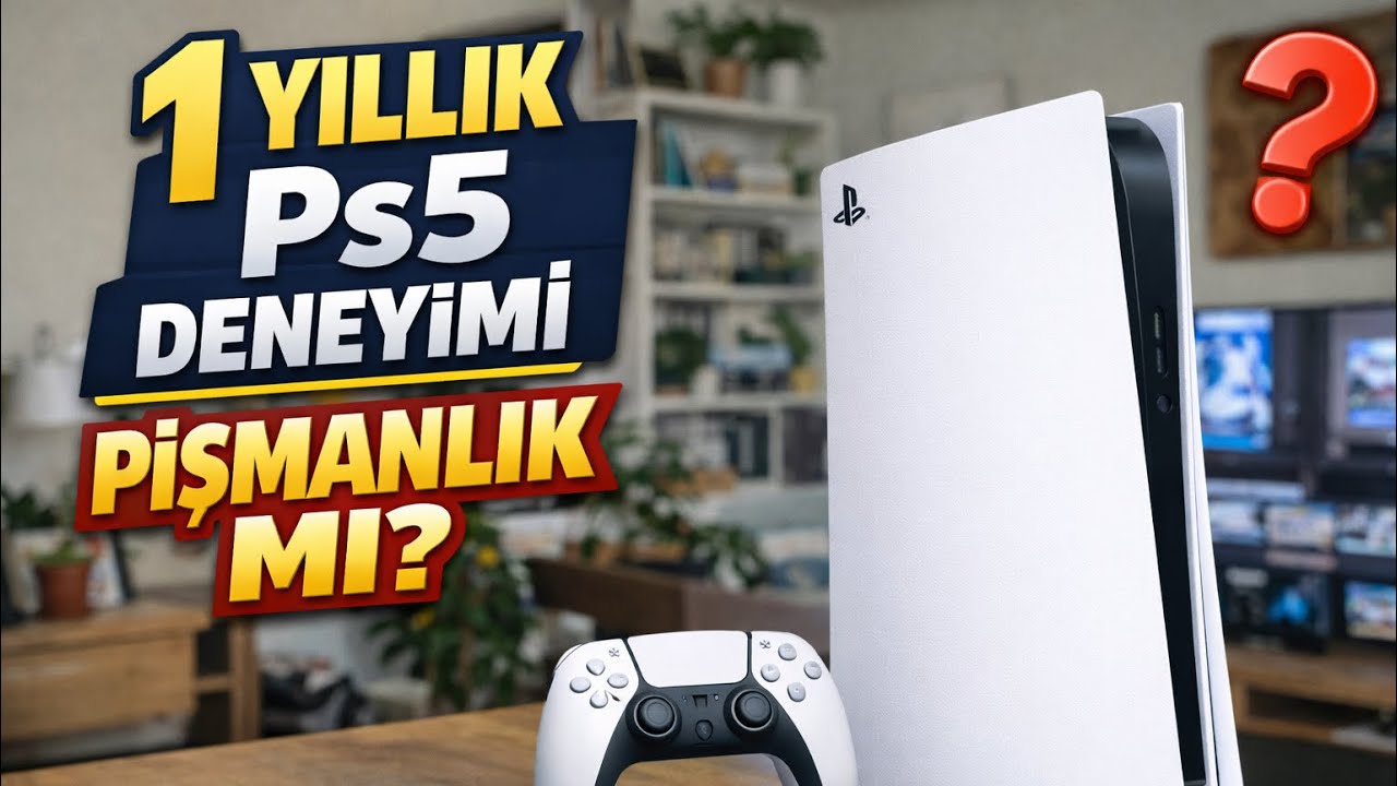 PS5 Slim 1 Yıl Sonra Ne Durumda? (Uzun Süreli Test) 