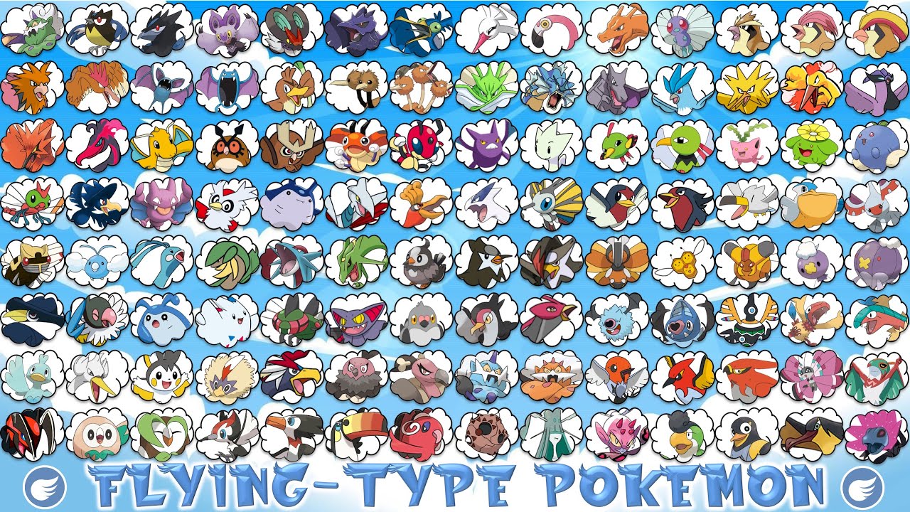 All Flying Type Pokemon. Who is the Best Regional Bird?