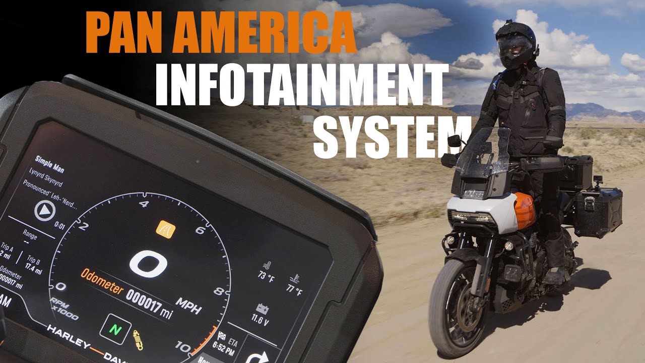 Harley-Davidson Pan America Infotainment System.  Everything You Need To Know!