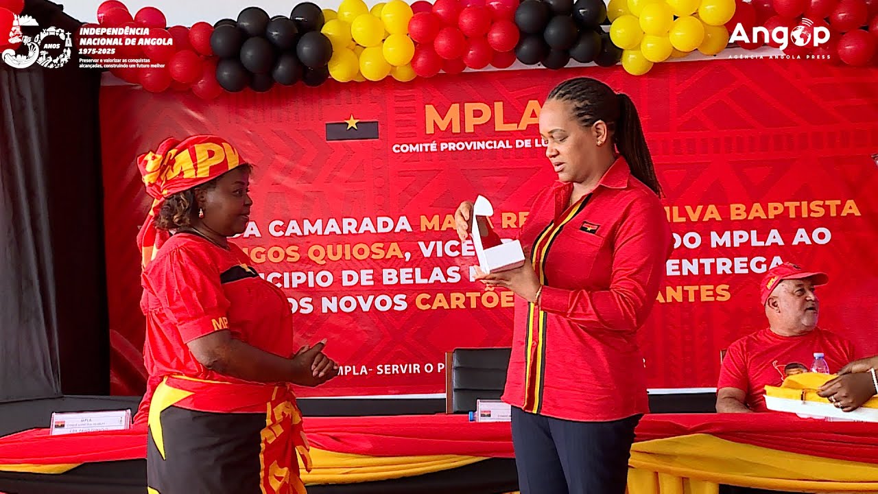 MPLA em Luanda destaca importância do cadastramento de militantes