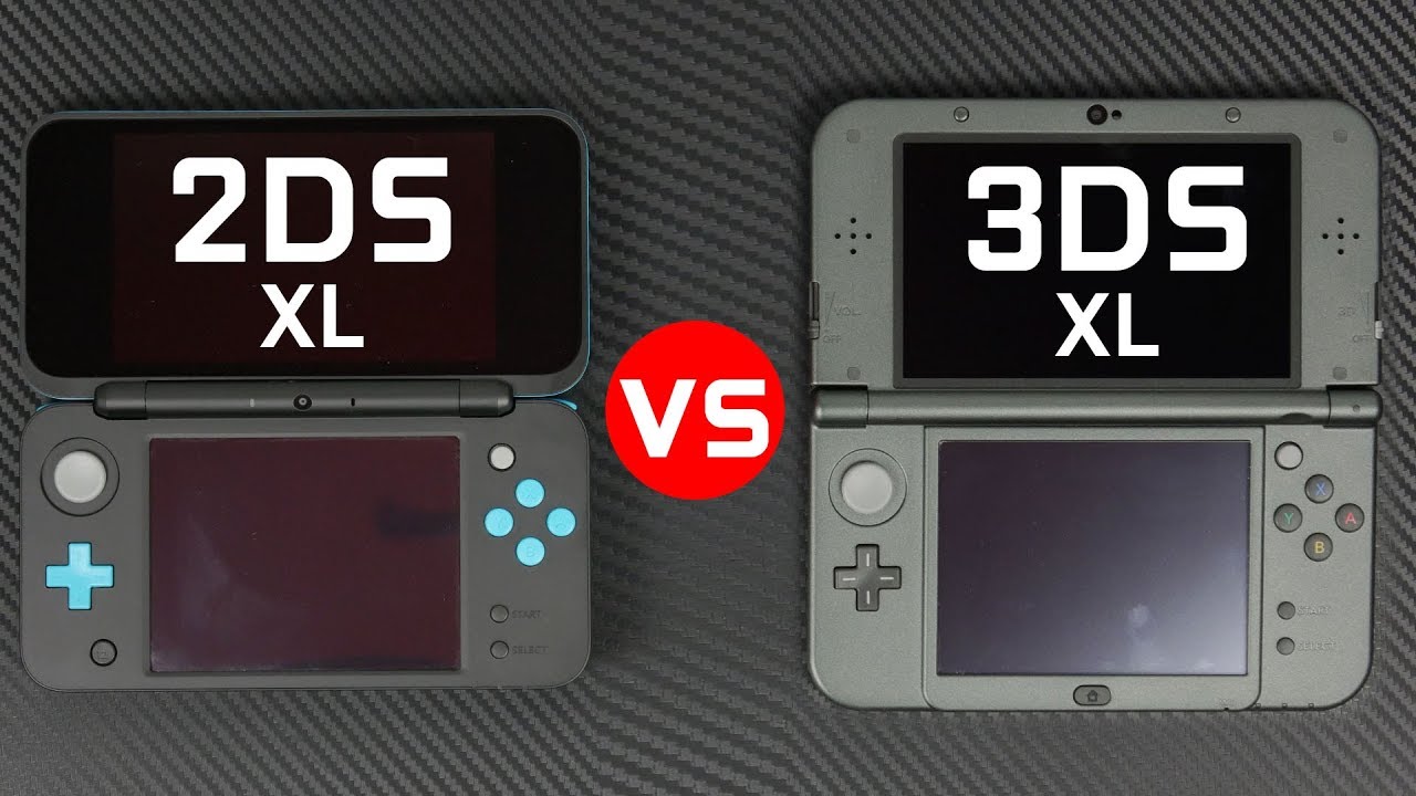 Nintendo 2DS XL против 3DS XL
