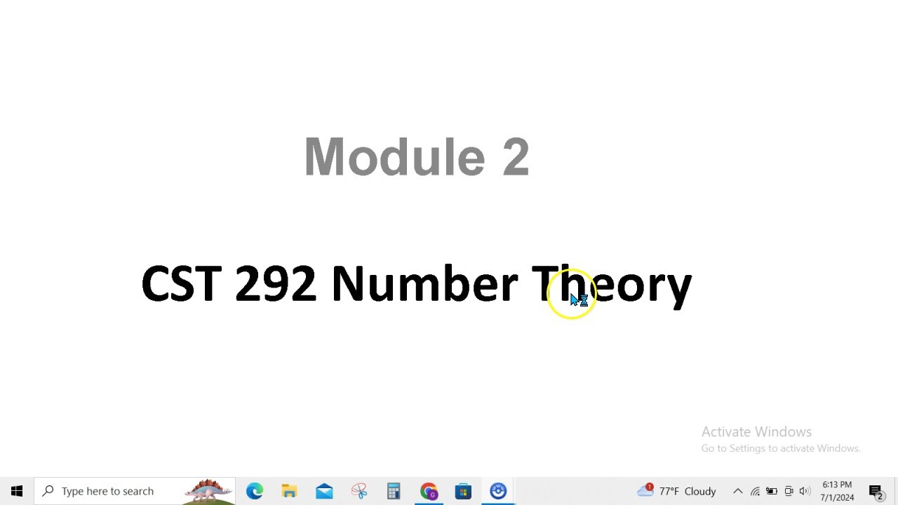 KTU s4 Honours Number Theory /Module 2  Notes /Number theory(Module 2) -part one #ktu