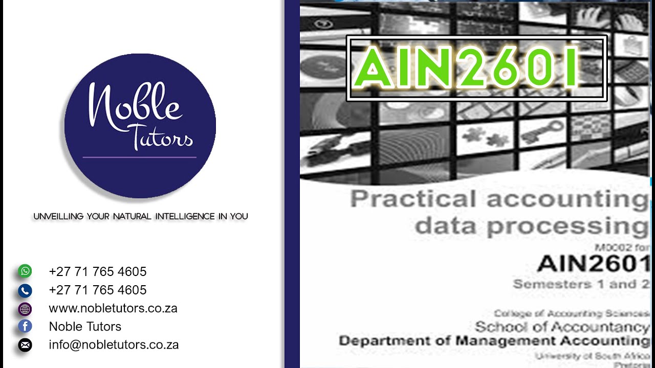AIN2601 ASSIGNMENT 02
