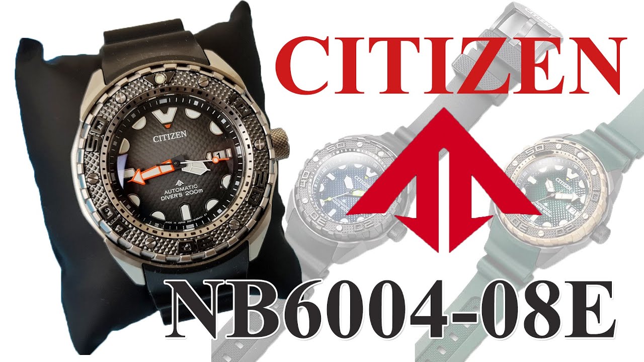 Обзор Citizen NB6004-08E / мощные дайверы / модель 2021 года