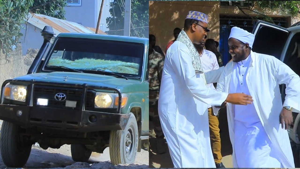 Sheekh Maxamed Shaakir iyo Masuuliyiin kale oo maanta booqday Markaska Sheekh Aadan dheere ayaa