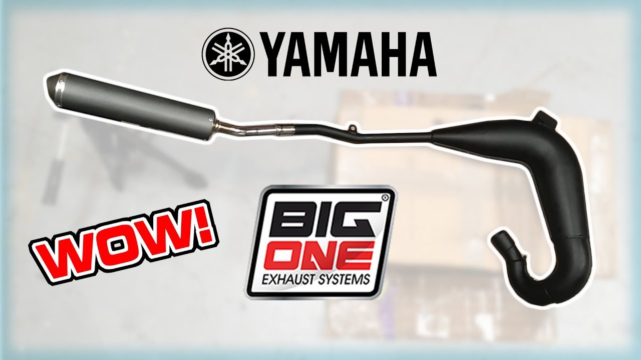 Yamaha DT175 BIG ONE Полная выхлопная система (распаковка)