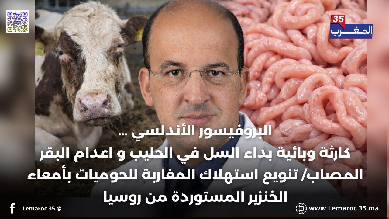 🚨 البروفيسور الأندلسي &hellip;كارثة بيئية بإعـ ـدام 27 ألف بقرة / استيراد أمعاء الخنزير الروسي