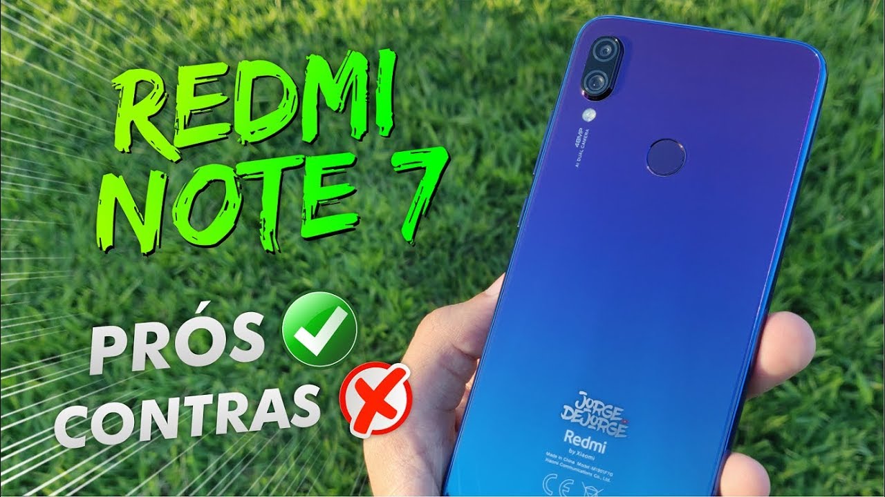 ★ REDMI NOTE 7 ➺ Tudo o que GOSTEI e NÃO GOSTEI — Vale a pena?