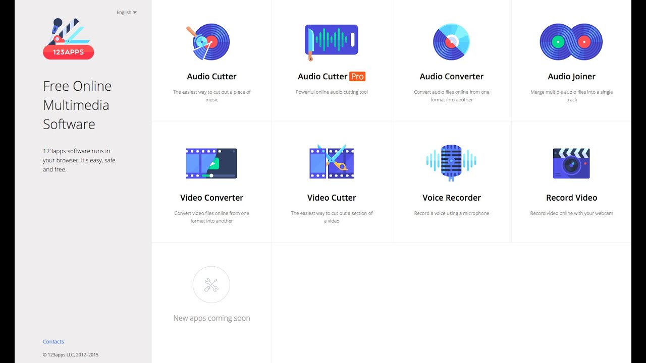 Using 123Apps Audio Tools