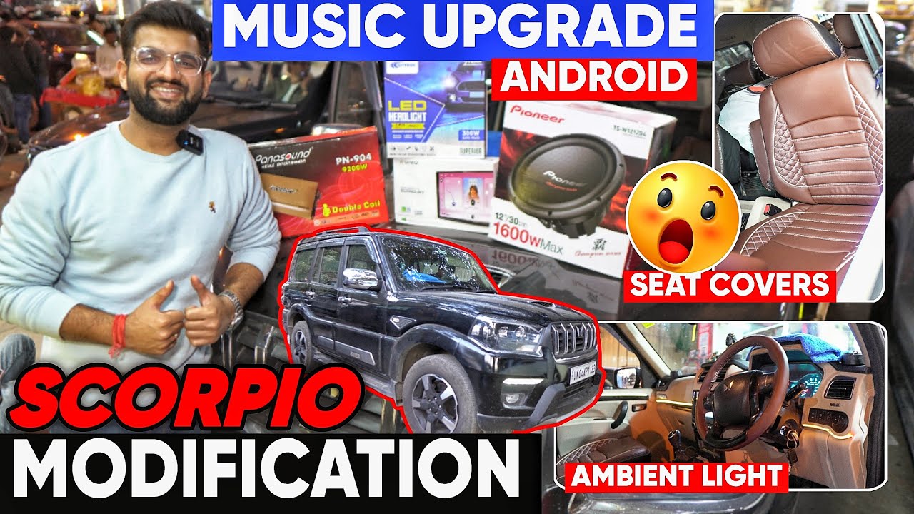 Scorpio Classic S Modified ✅ Music Upgradation ✅Scorpio Classic Base to Top Modification✅
