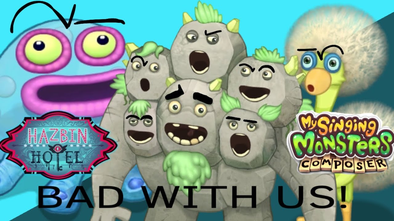 Bad With Us! / Hazbin Hotel / MsM Composer #msmcomposer #mysingingmonsters #hazbinhotel 