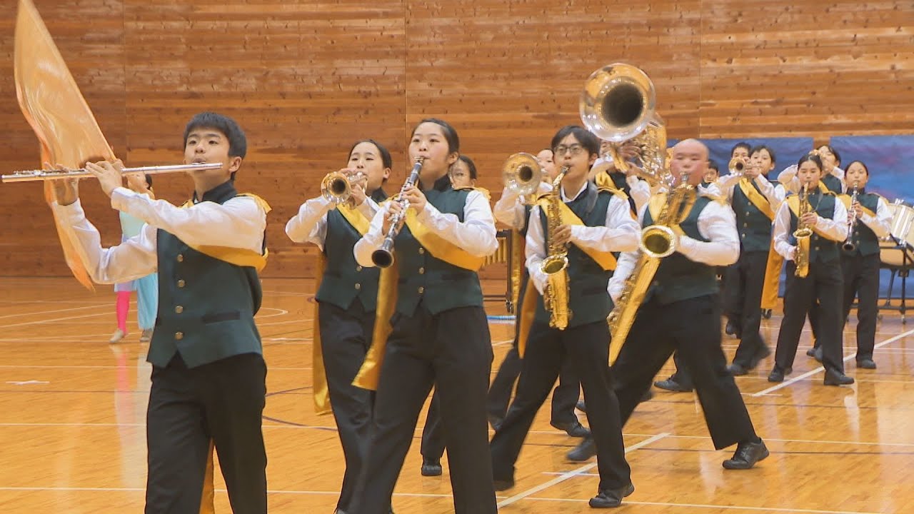 【特集】真備中学校のマーチングバンドが初の全国大会へ　西日本豪雨乗り越え「音楽で街を元気に」　岡山