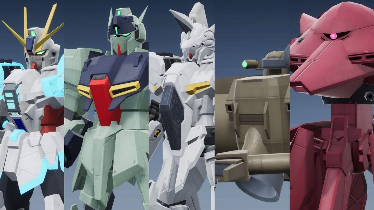 【ガンブレ4#13】再現機体出撃シーン&機体構築【ガンダムブレイカー4】