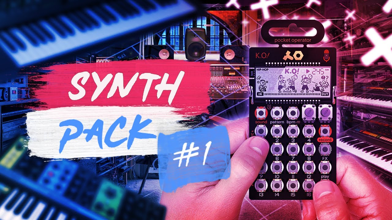 SYNTH SAMPLE PACK #1 - one-shot samples for Pocket Operator PO-33